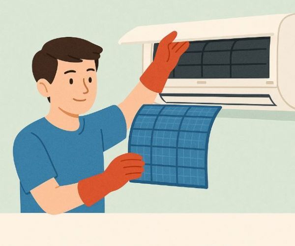 清洗該找誰？屏東冷氣空調清洗推薦，冷氣濾網怎麼拆下來清潔？5步驟輕鬆搞定！